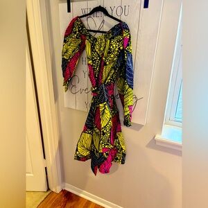 AFRICAN PRINT ISIOMA DRESS